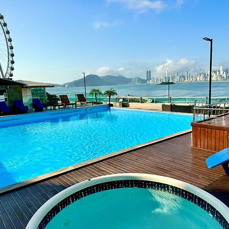 Studio pé na areia Balneário Camboriú Esterno foto