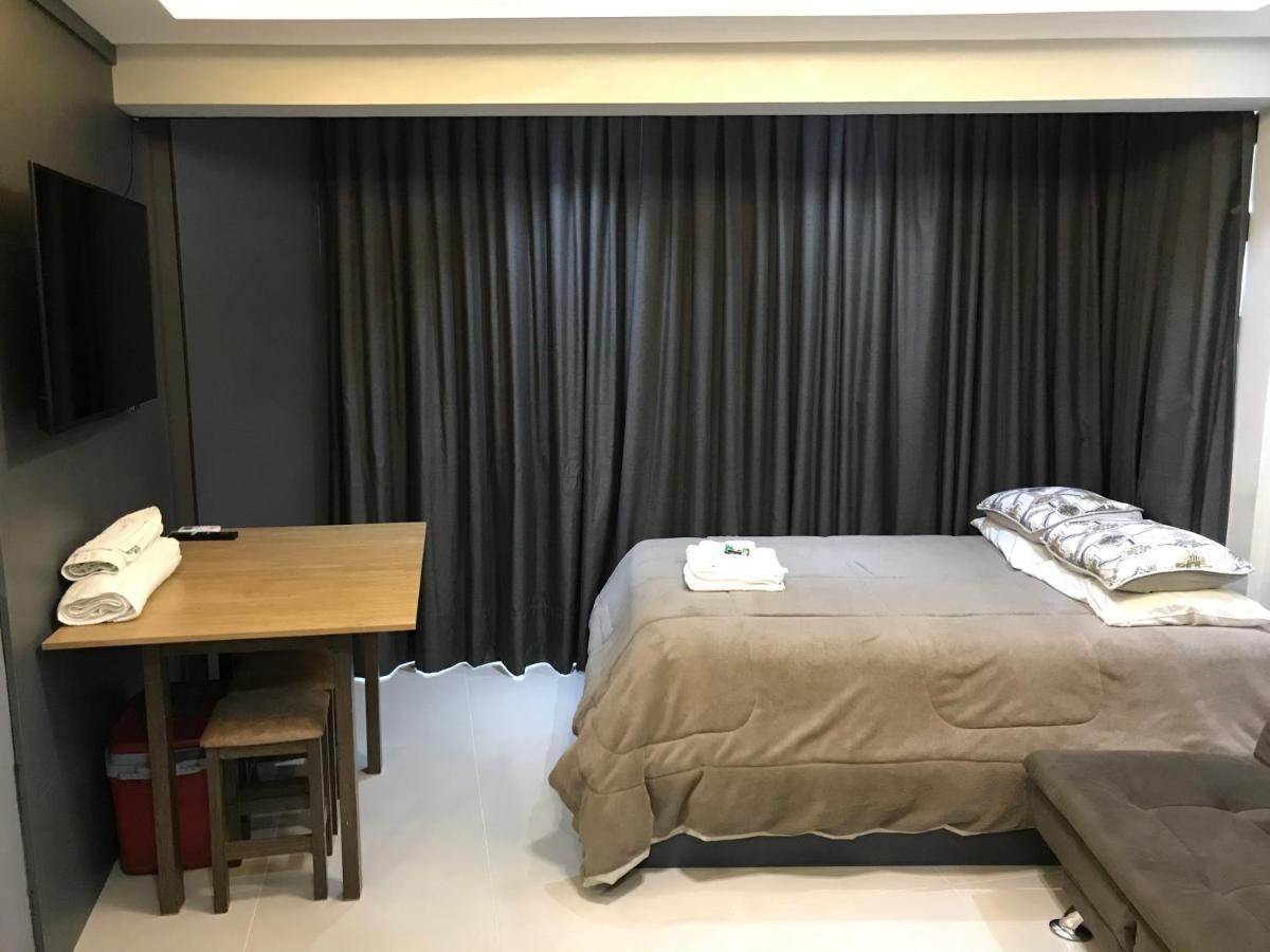 Studio pé na areia Balneário Camboriú Esterno foto