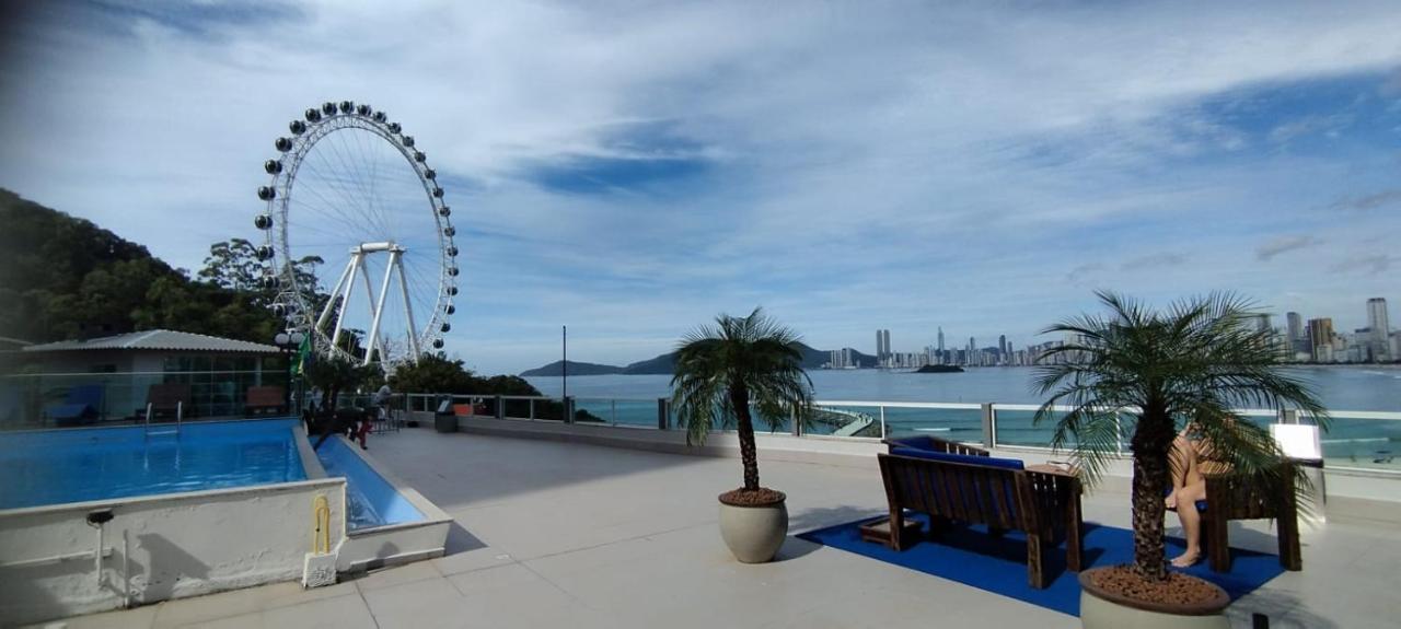 Studio pé na areia Balneário Camboriú Esterno foto