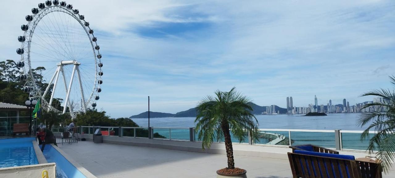 Studio pé na areia Balneário Camboriú Esterno foto
