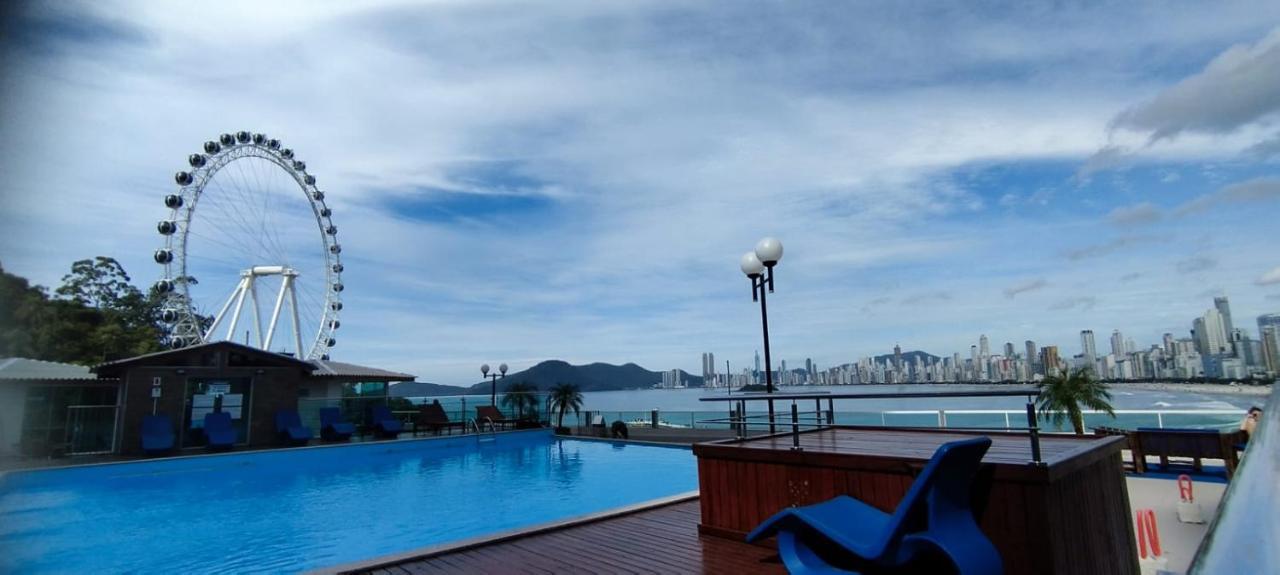 Studio pé na areia Balneário Camboriú Esterno foto