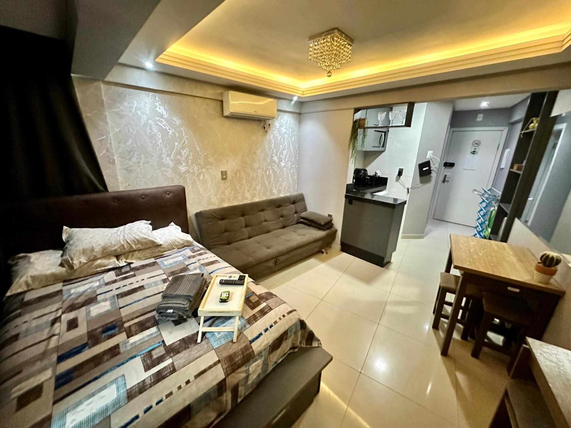 Studio pé na areia Balneário Camboriú Esterno foto