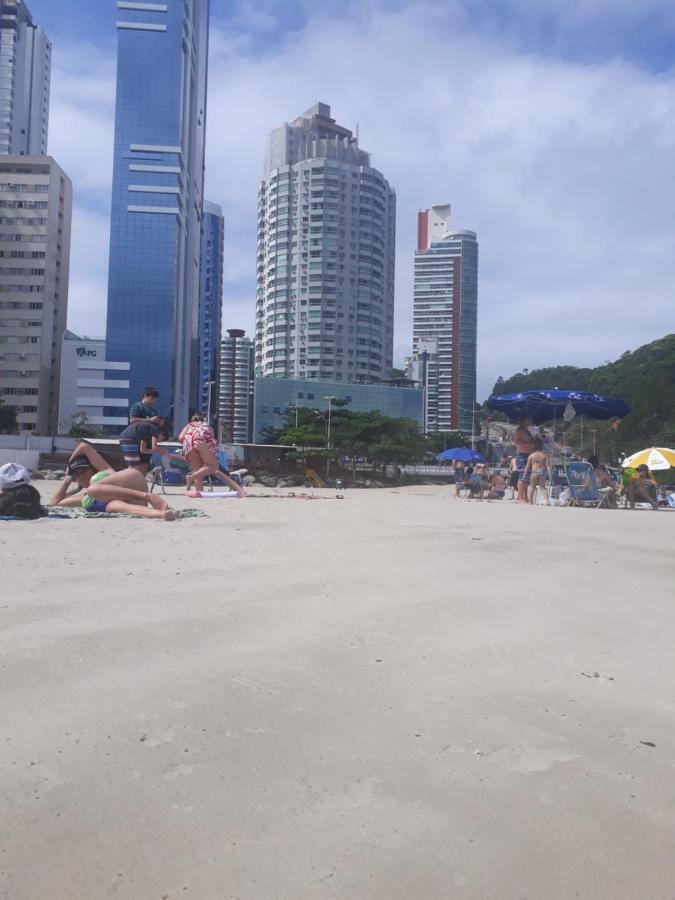 Studio pé na areia Balneário Camboriú Esterno foto